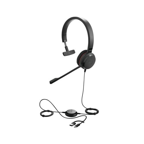Jabra Evolve 30 II USB C/AMS Mono Headset 5393-823-369
