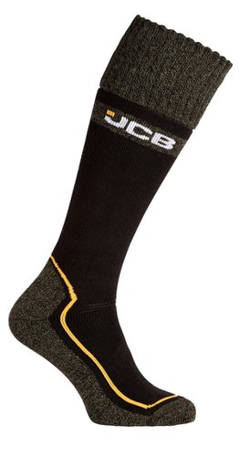 Pro Tech Welly Socks 1 Pair Black UK 6-8.5 JCBX000102