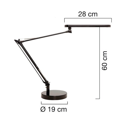 Unilux Mambo LED Lamp Black Base 400087707 JD01381