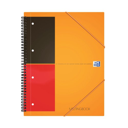 Oxford International Wirebound Polypropylene Meeting Book A4+ 100104296 | Hamelin