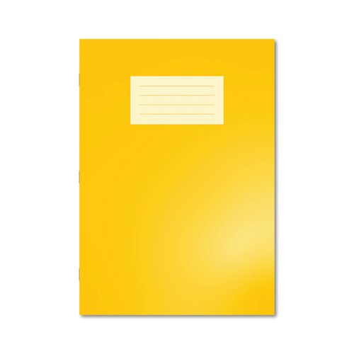 Hamelin Oxford Exercise Book 8mm Lined 64 Page A4 Yellow (Pack of 50) 400148965