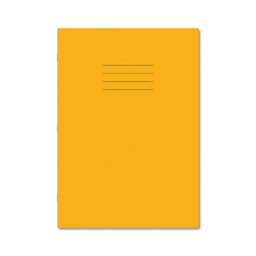 Hamelin Exercise Book 12mm Lined 64 Page A4 Yellow (Pack of 50) 400109993