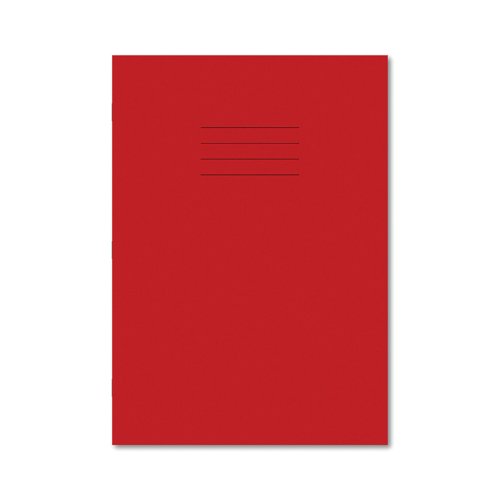 Hamelin Exercise Book 10mm Squared 80 Page A4 Red (Pack of 50) 400130255