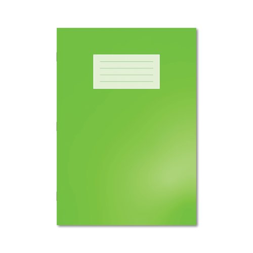 Hamelin Oxford Exercise Book 8mm Lined 80 Page A4 Light Green (Pack of 50) 400136160