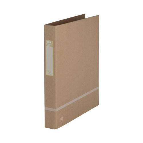 Oxford Touareg Ring Binder 2 D-Ring 40mm Spine A4 Kraft Natural 44122003 | Hamelin