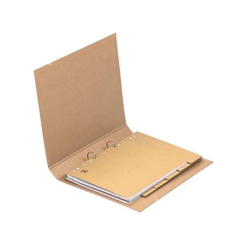 Oxford Touareg Ring Binder 2 D-Ring 40mm Spine A4 Kraft Natural 44122003 | Hamelin