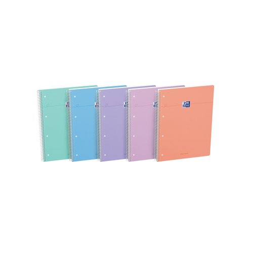 Oxford Smart Pastel Notebook Assorted A4+ (Pack of 5) 400186949