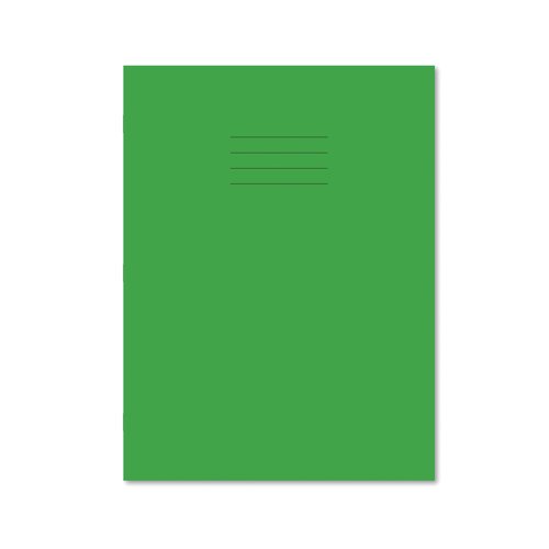 Hamelin Exercise Book 8mm Lined 80 Page A4+ Light Green (Pack of 50) 400206238
