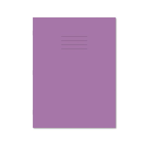 Hamelin Exercise Book 12mm Lined 80 Page A4+ Purple (Pack of 50) 400206479