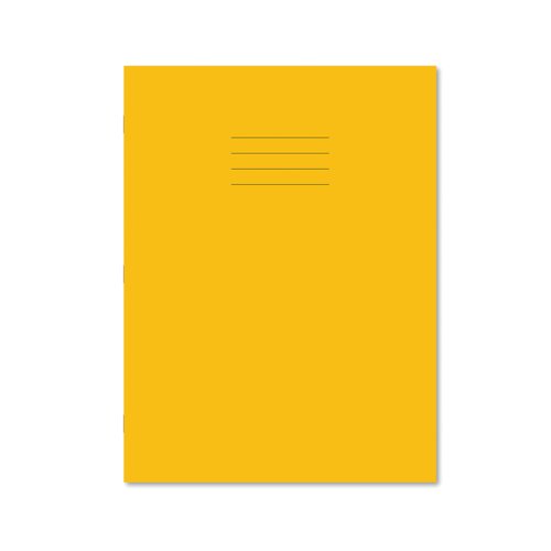 Hamelin Exercise Book 7mm Squared 80 Page A4+ Yellow (Pack of 50) 400206482