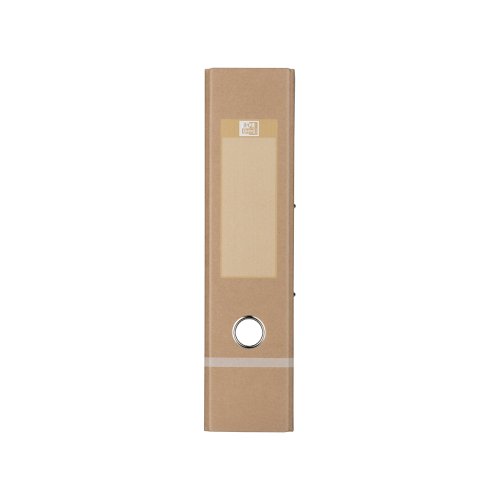 Oxford Touareg Lever Arch File 80mm Spine A4 Kraft Natural 400141471