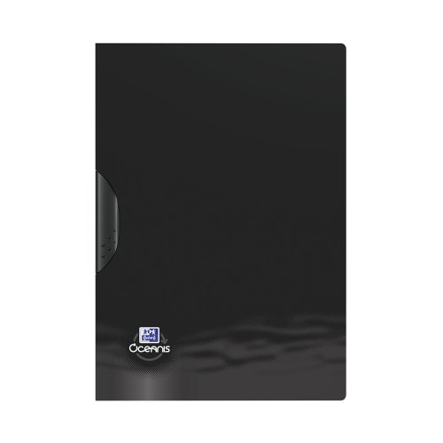 Oxford Oceanis Clip File A4 Black 400177880