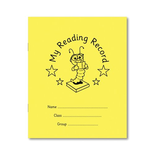 Hamelin Reading Record Book 40 Page 203x165mm Yellow (Pack of 100) 100102212