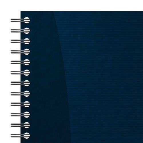 Oxford Card Cover Wirebound Notebook A4 Black (5 Pack) 100102931 | Hamelin