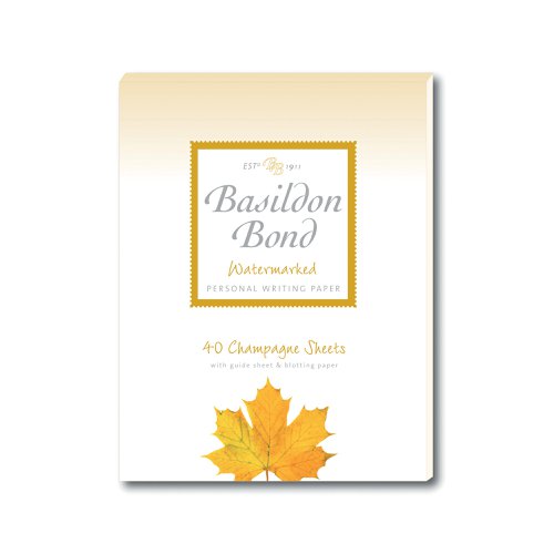 Basildon Bond Champagne Writing Pad 137 x 178mm (10 Pack) 100101040