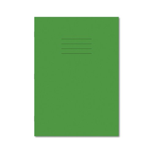 Hamelin Exercise Book 8mm Lined 80 Page A4 Light Green (Pack of 50) 100102762