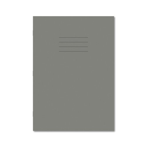 Hamelin Exercise Book 8mm Lined 80 Page A4 Grey (Pack of 50) 100103553