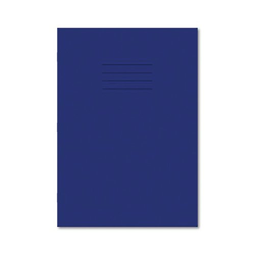 Hamelin Exercise Book 8mm Lined 80 Page A4 Dark Blue (Pack of 50) 100100891