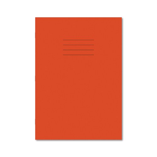 Hamelin Exercise Book 8mm Lined 64 Page A4 Orange (Pack of 50) 100103562