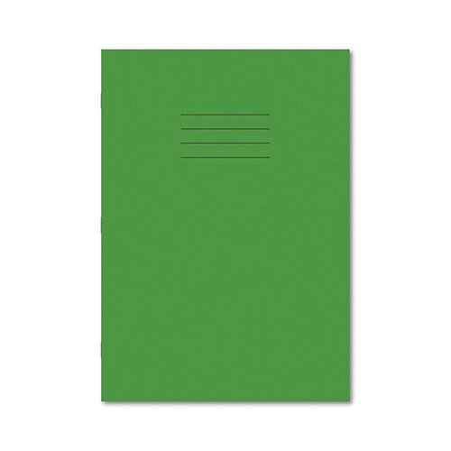 Hamelin Exercise Book 8mm Lined 64 Page A4 Light Green (Pack of 50) 100100338