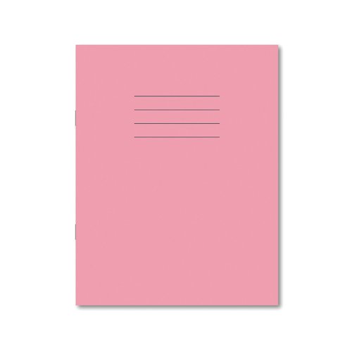 Hamelin Exercise Book 8mm Lined 80 Page 229x178mm Pink (Pack of 100) 100105435