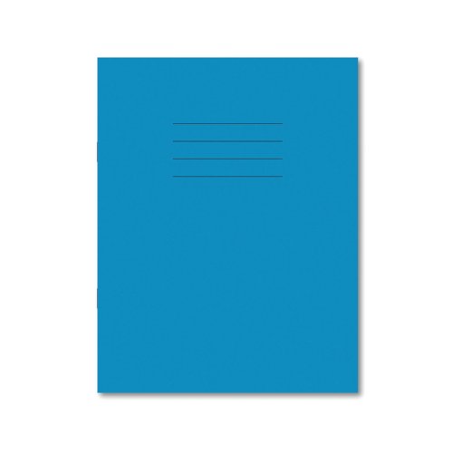 Hamelin Exercise Book 8mm Lined 80 Page 229x178mm Light Blue (Pack of 100) 100104424