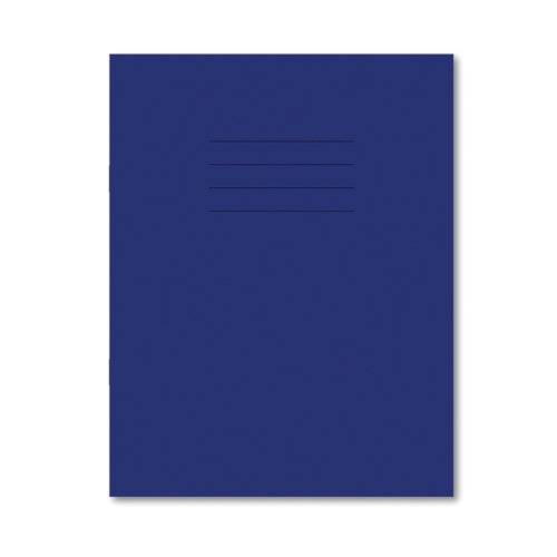 Hamelin Exercise Book 8mm Lined 80 Page 229x178mm Dark Blue (Pack of 100) 100104352