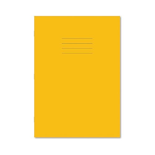 Hamelin Exercise Book 7mm Squared 80 Page A4 Yellow (Pack of 50) 100101670