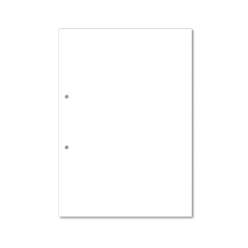 Hamelin Loose Leaf Plain Paper 1000 Page Punched 2 Hole A4 (Pack of 5) 100100084