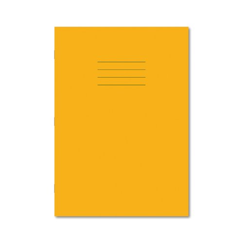 Hamelin Exercise Book 5mm Squared 80 Page A4 Yellow (Pack of 50) 100105390
