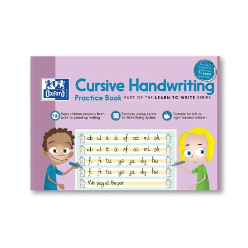 Hamelin Oxford Learn To Write Cursive Writing Book 32 Page A4 (Pack of 100) 100080110