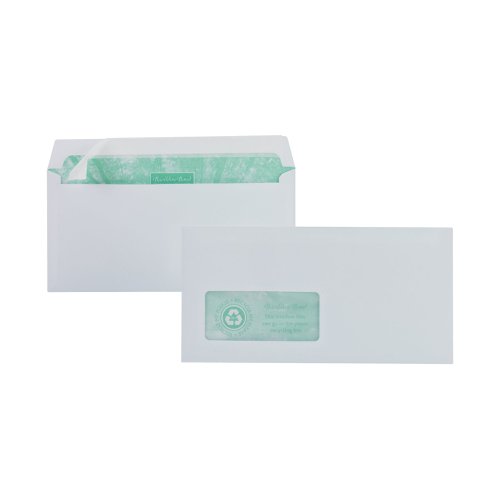 Basildon Bond DL Wallet Envelope Window White (Pack of 500) A80117