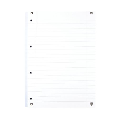 Oxford My Notes Ruled Refill Pad 200 Pages A4 (Pack of 5) 100080143 Refill Pads JDC77122