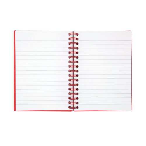 Black n' Red Wirebound Polypropylene Ruled Notebook 140 Pages A6 (Pack of 5) 100080476 | Hamelin