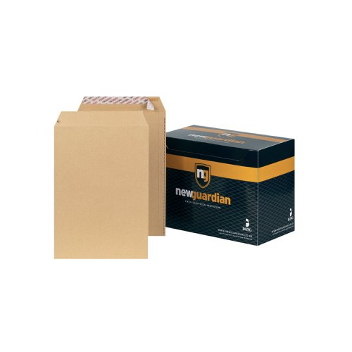 New Guardian C4 Envelope Peel/Seal 130gsm Manilla (Pack of 250) J26339 Plain Envelopes JDJ26339