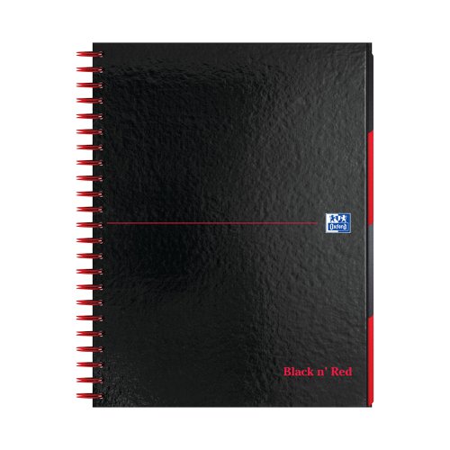 Black n' Red Hardback Wirebound Project Book 200 Pages A4+ (Pack of 3) 100080730 | Hamelin