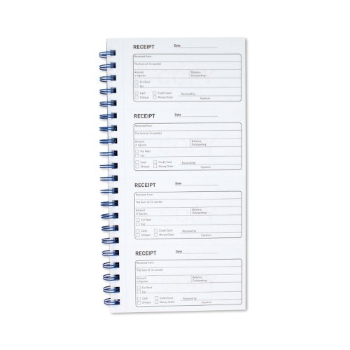 Challenge Duplicate Receipt Book 200 Sets 280x141mm 100080056