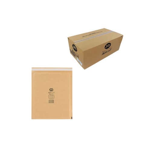 AirKraft Size 5 Bubble Lined Mailer Gold (Pack of 100) MAKC99008