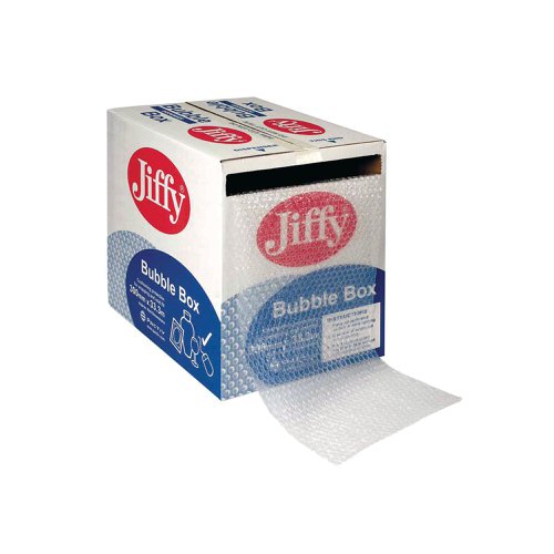 Jiffy Bubble Box Roll 300mmx50m Clear JB-BOX Bubble Wrap JFBB