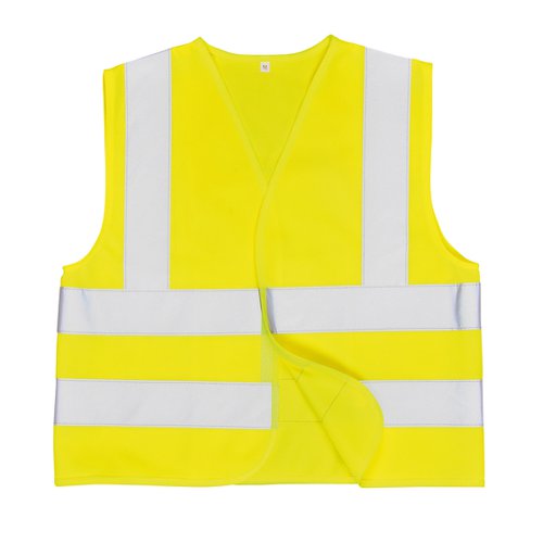 Portwest Hi Vis Junior Band and Brace Vest M Yellow (Pack of 10)