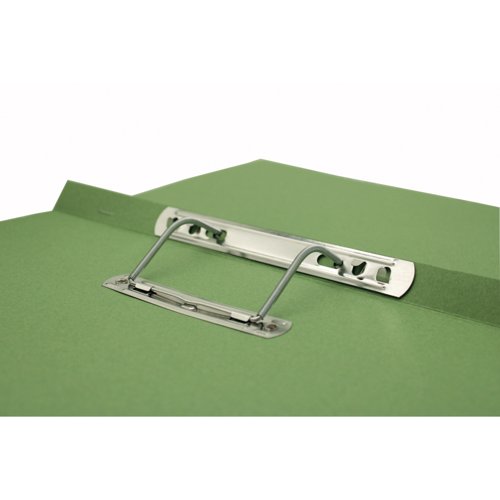 Exacompta Guildhall Transfer File 285gsm Foolscap Green (Pack of 25) 346-GRNZ