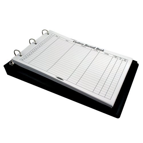 Concord Visitor Record Book Black 85710/CD14