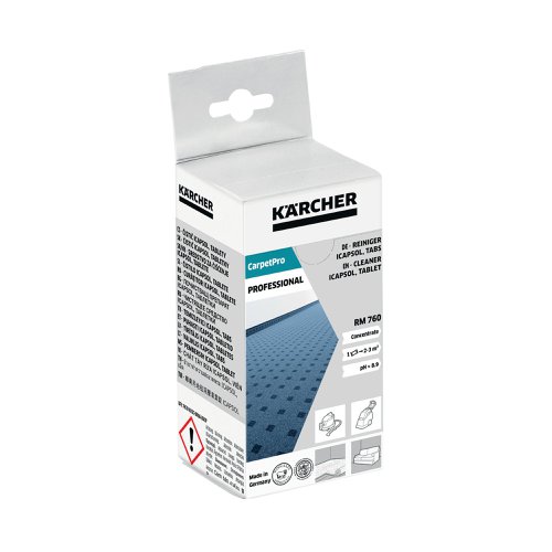 Karcher Professional CarpetPro Cleaning Tablets RM 760 (Pack of 16) 6.295-850.0