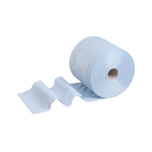 Wypall L20 General Clean Medium Duty Wipes Large Roll Blue 7300