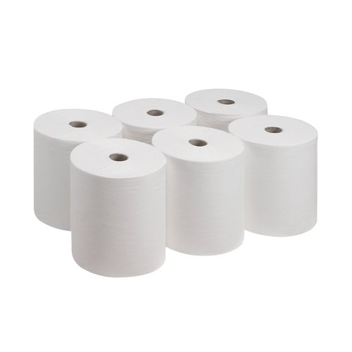 Kleenex 2-Ply Ultra Hand Towel Roll 130m White (Pack of 6) 6765