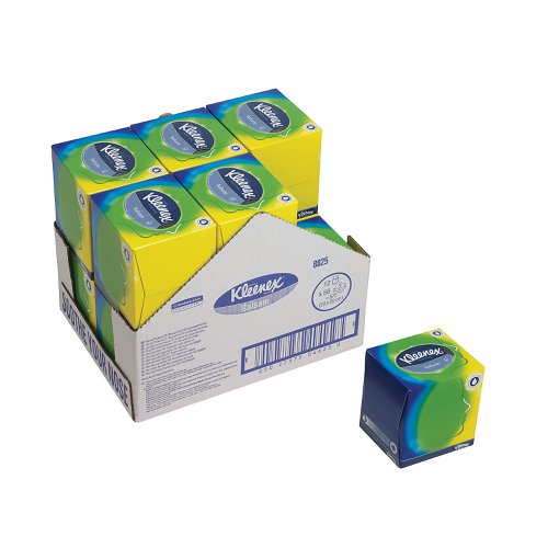 Kleenex Balsam Facial Tissues Cube 56 Sheets (Pack of 12) 8825