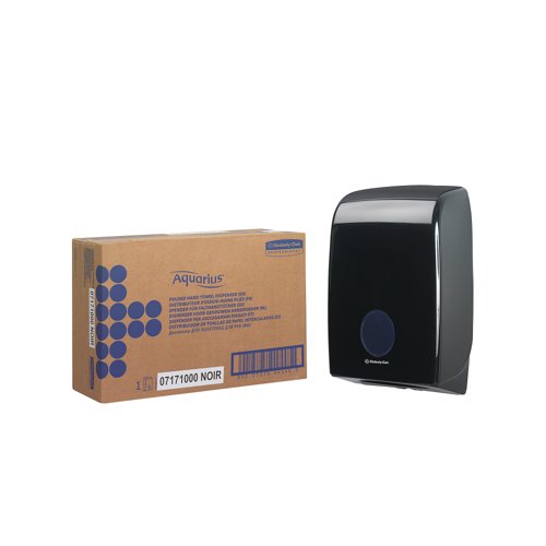 Kimberly Clark Aquarius Hand Towel Dispenser Black 7171