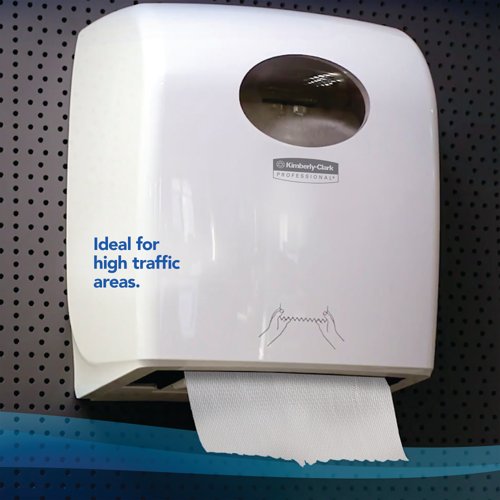 Scott Slimroll Paper Hand Towel Roll 1-Ply 165m White Pack of 6 6657