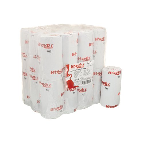 Wypall L10 Food and Hygiene Compact Roll (24 Pack) 7225