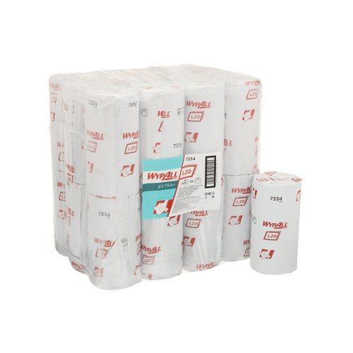 Wypall L20 Extra Small Roll Wipers (24 Pack) 7334